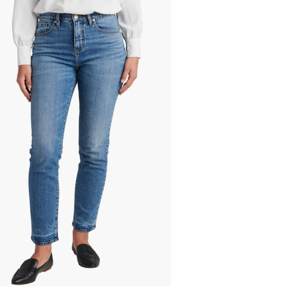 NWT JAG Jeans Stella High Rise Straight Jeans Womens 12